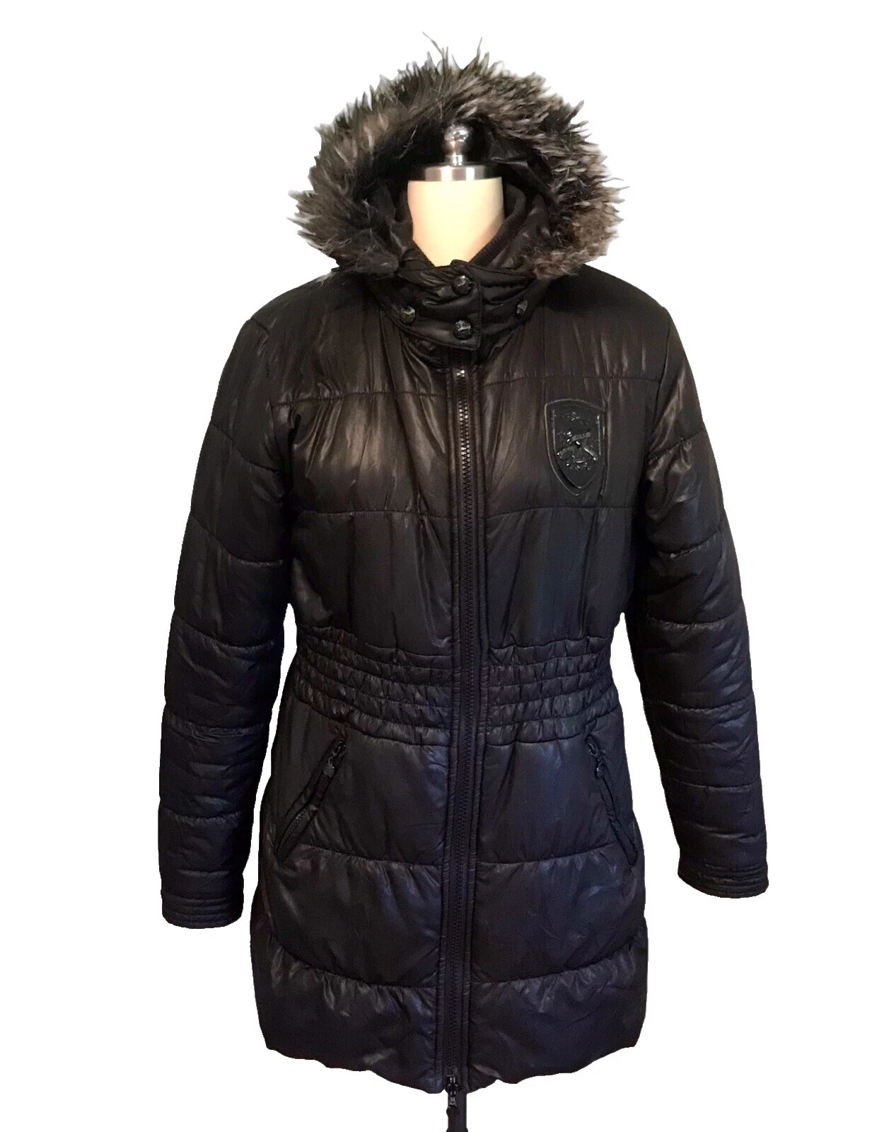 Abrigos Negro Ed Hardy, chaquetas y chalecos para Mujeres