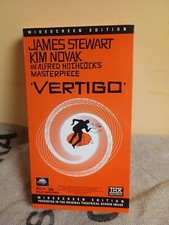 Vertigo (VHS, 1997, Restored, remastered, widescreen version)