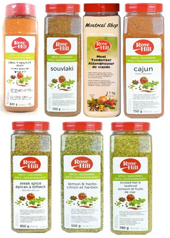 Rose Hill Spice & Seasoning Quality & Unique Blends . FREE SHIPPING USA & CANADA