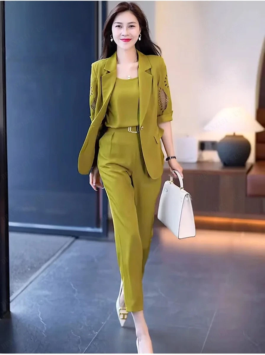 Womens summer shop pant suits