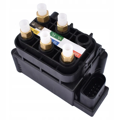 For Mercedes C/ E Class W205 W213 13-20 Air Suspension Compressor w/Valve Block - Picture 7 of 12