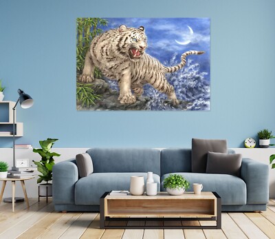 3D Wilder Tiger C4244 Wandaufkleber Fototapeten Tapete Ruth Thompson Vera