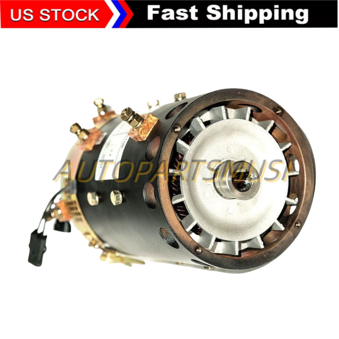 Electric Cart DC Motor fits Fit 48 Volt Motor XQ 5.3, 19 Spline 5.0 HP w/Sensor
