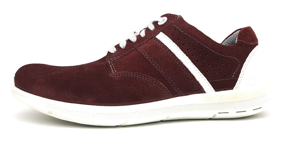 Мужская обувь Jomos Rogato на шнуровке на шнуровке Красная Повседневная