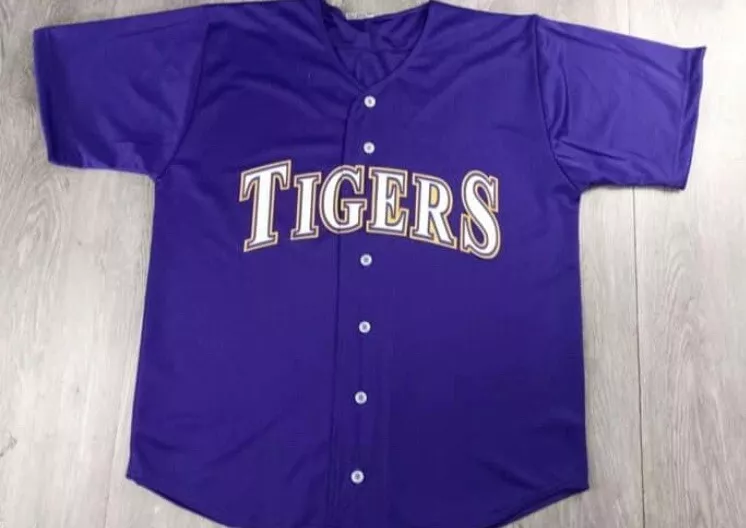 LSU Tigers baseball jersey