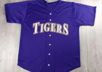 Tommy White LSU Tigers Baseball Custom Signed Jersey Auto Autograph JSA Cert