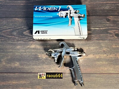 ANEST IWATA WIDER1-08E2P 0.8mm Pressure Feed Spray Gun Successor W-101-082P 