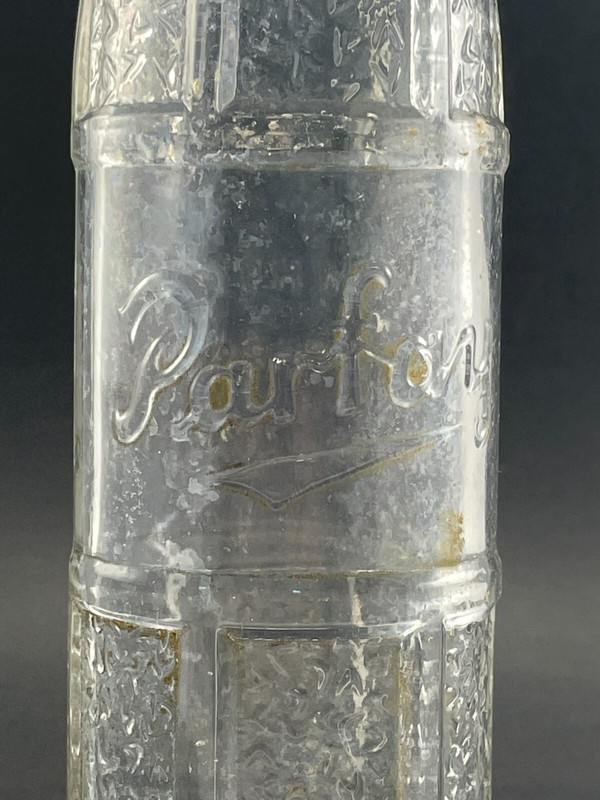 PARFAY Embossed Deco Soda Pop Bottle TOLEDO OH OHIO