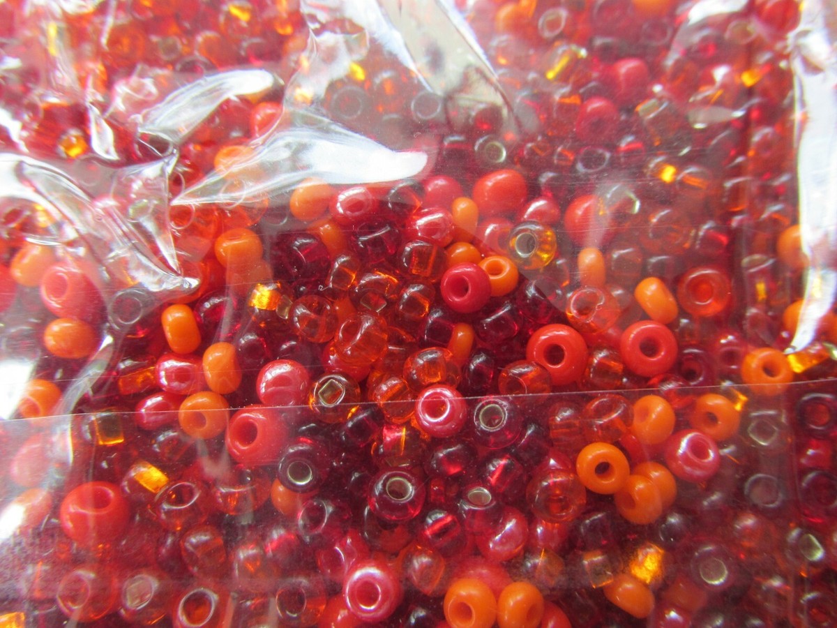 250g 2-cut Rocailles Glass Seed Beads Preciosa Ornela 1'' (2