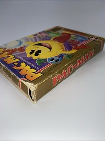 Pac-Man NES Nintendo Complete CIB! Rare Black And White Manual Tested