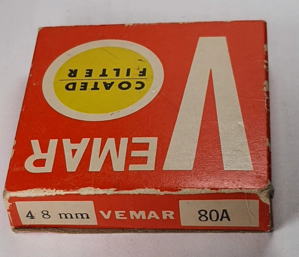 48mm  80A Blue Glass Lens filter 80 A Japan Coated 48 mm Camera Color 80 A E-48 - Image 4 of 4