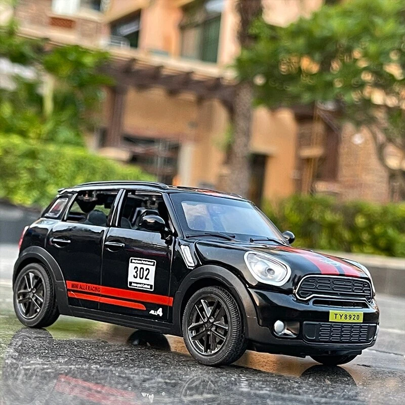 1:32 Countryman Toy Car Diecast Alloy Metal Car Model for MINI Coopers Vehicles - Image 3 of 4
