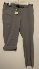 New EMS Hiking Pants Women's Size 16 S Short Compass 4 Point Convertible Stretch