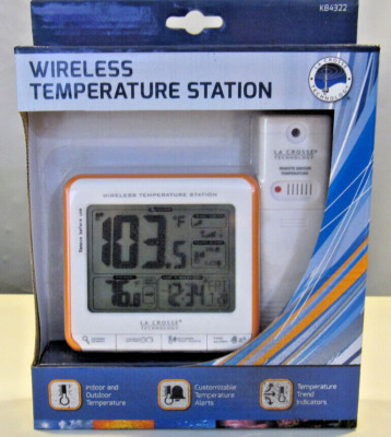 La Crosse Technology Wireless Color Weather Station # K84308 NIB