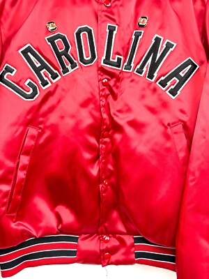 South Carolina Gamecocks Vtg 80-90s Swingster Red Satin Jacket XL