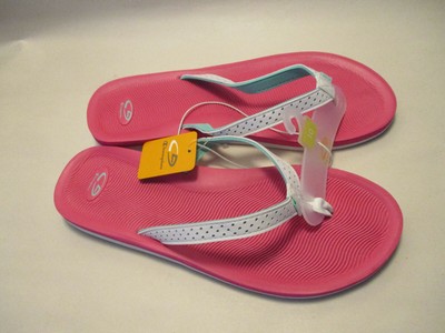 pink champion flip flops