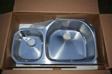 Franke PCX12009LH Prestige Double Bowl Kitchen Sink