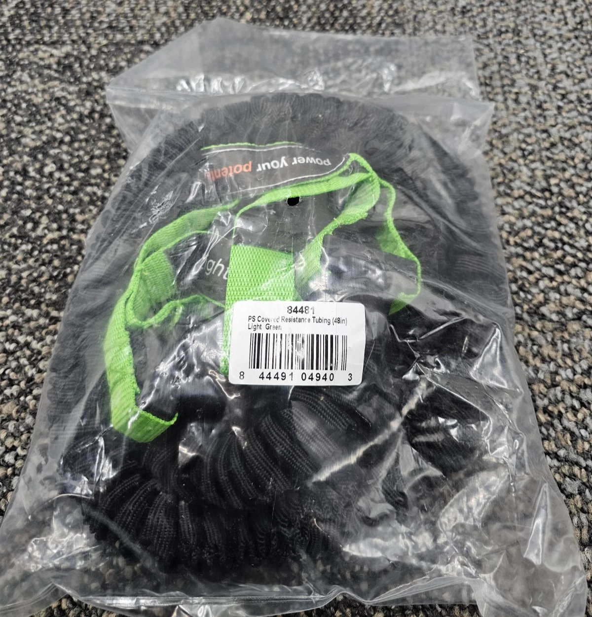 Power Systems 84481: 48 in. Covered Resistance Tubing, Light Green