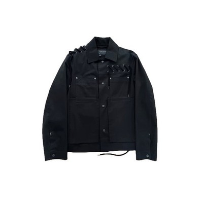 Craig Green Cotton Laced Work Jacket Black Size XL | eBay