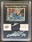 2024-25 The Cup Exquisite Collection Macklin Celebrini Rookie Patch Auto RC #/25