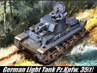 Panzer Deutsch Light Tank Panzerkampfwagen 35T Academy 13280 1:3 5 Modell Pro