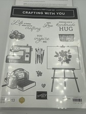 Stampin Up Crafting With You Bundle - Stamps  Dies