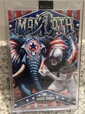 1/1 JUMBO Jack Bech Wild Card 2025 National Exclusive Dino Might Mammoth