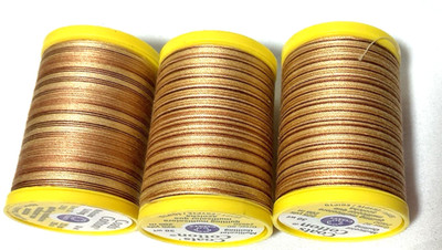 Coats&Clark Cotton Machine Quilting Multicolor Thread ''Sandstone''  #812 BOX OF 3