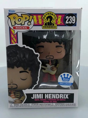 Funko POP! Rocks Jimi Hendrix #239 Funko Exclusive Vinyl Figure DAMAGED BOX