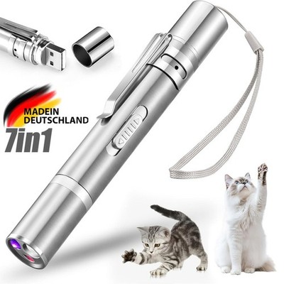 Hochwertiger Laserpointer   Perfekt für Präsentationen & Katze 5 Laser Muster DE
