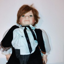Show Stoppers porcelain doll boy 21" 55155/3000