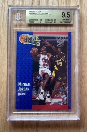 Jordan 1991 Fleer Jordan #220