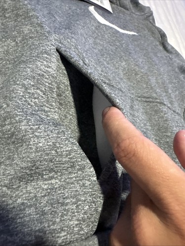 NWT Nike Boy's Big Kid Multi+ Therma-Fit Pullover Hoodie | Grey | Size XS $55 - Picture 4 of 9