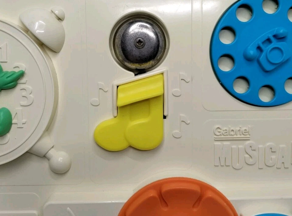 DE COLECCIÓN 1977 GABRIEL MUSICAL CAJA OCUPADA WALT DISNEY MICKEY MOUSE JUGUETE BEBÉ FUNCIONA LIMPIO Foto 3 de 4