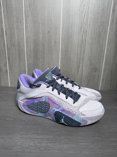 Jordan Tatum 2 basketball shoe Sidewalk Chalk Men's Size 10.5 FZ2202-600
