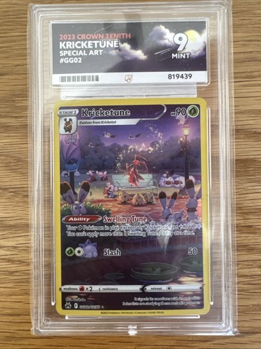 Kricketune graded ACE 9 for sale on eBay