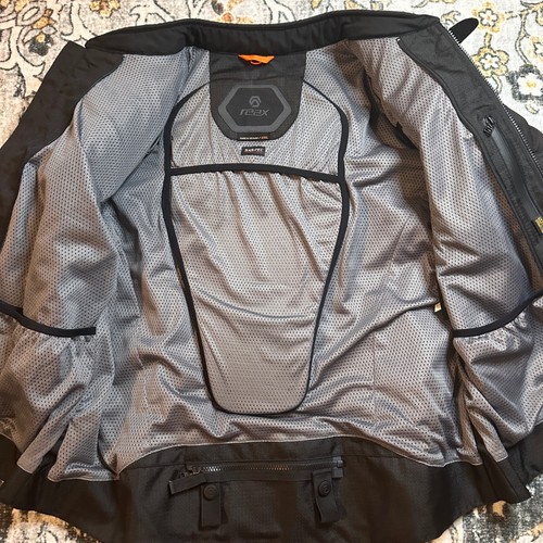 Giacca Moto REAX Alta Mesh 2XL Nera con Protezione Armatura SAS-TEC - Foto 2 di 6