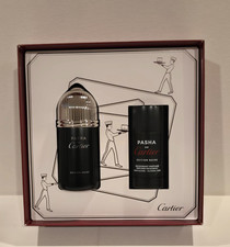 PASHA DE CARTIER Edition Noire 2 Piece Gift Set Eau De Toilette & Deodorant NEW