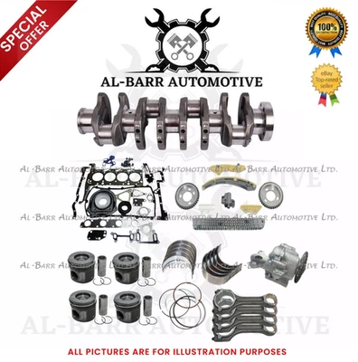 Citroen Pull 2 2.2 HDI Diesel P22DTE D'Origine Vilbrequin & Moteur Rebuild Parts - Photo 1/4