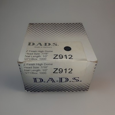 DADS Hardware Decorative Nails Upholstery Tacks Z912 Brand New - Factory Sealed