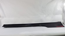 2013 Fiat 500 Oem Pxr Black Abarth Right Rocker Panel Moulding Skirt Scratches