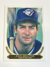 2018 Topps Gallery Baseball Hall of Fame Gallery - Paul Molitor - Blue Jays