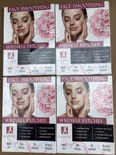 Face smoothing Wrinkle Patches Lot Of 4 Boxes New 4/2026 (768 Total Patches)