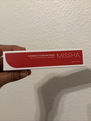 missha m perfect cover bb cream No 13 Bright Beige 1.69fl Oz Exp 01 13 2029