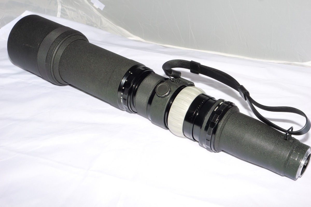 Nikon Nikkor-P.C 800mm f8 N-AI manual Focus long Telephoto Lens