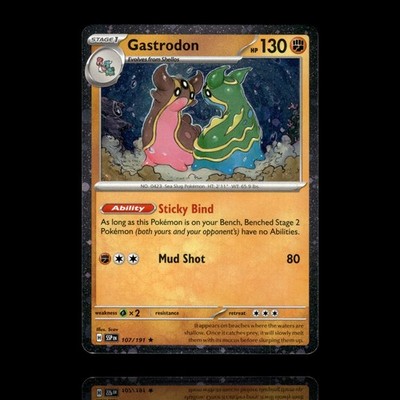   Gastrodon Cosmos Holo | Miscellaneous Cards & Products | Promo | 107/191 | NM