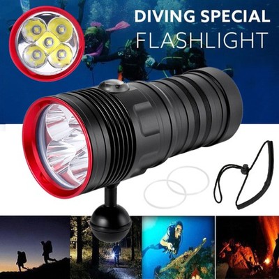 85000lm 5 LED diving diving lamp flashlight underwater video photography de