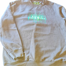 Rebel Herren Pullover XL grau Rundhals Langar...