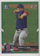2018 Bowman Draft Chrome Green Refractor 10/99 Durbin Feltman #BDC-33 s3g