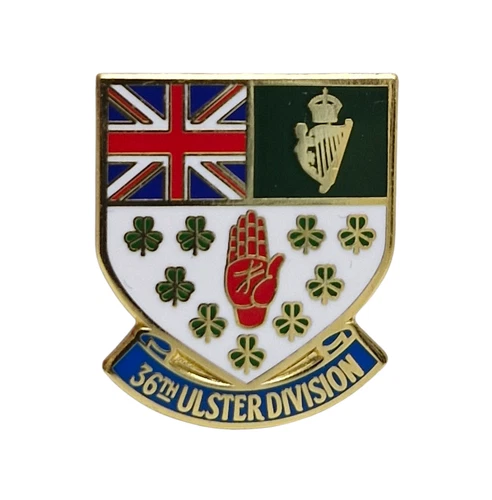 36th Ulster Division Enamel Badge